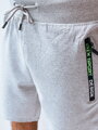 Pánske kraťasy športové Farba svetlo šedá DSTREET SX2228