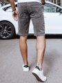 Pánske tmavošedé džínsové šortky Dstreet SX2399 sk.18