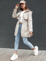 FASHLOVE dámska bunda parka šedá Dstreet TY4393