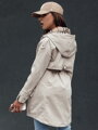 FASHLOVE dámska bunda parka šedá Dstreet TY4393