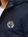 Pánska granátová bunda s kapucňou skl.26
