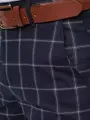 Pánske granátové chinos nohavice skl.3