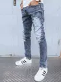 Modré pánske džínsy