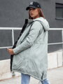 VERCHA dámska bunda parka zelená Dstreet TY4404