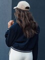 CHOMP dámska bomber bunda, tmavomodrá Dstreet TY4477