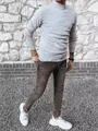 Pánsky svetlo-sivý sveter