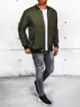 Štýlová zelená bomber bunda