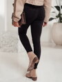 Dámske nohavice SKINTRA typu skinny čierne UY2218