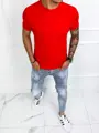 Štýlové červené tričko