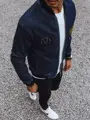 Džínsová pánska bomber bunda