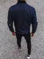 Džínsová pánska bomber bunda