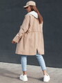 MODERN LOOK dámska bunda parka béžová Dstreet TY4396