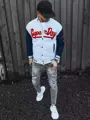 Pánska mikina v trendy prevedení