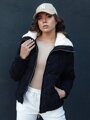 TRENDYGLAM dámska zimná bunda čierna Dstreet TY4357