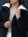 TRENDYGLAM dámska zimná bunda čierna Dstreet TY4357