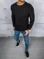 Čierny hrejivý sveter