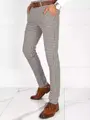 Elegantné kárované chinos nohavice pre pánov skl.39
