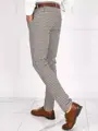Elegantné kárované chinos nohavice pre pánov skl.39