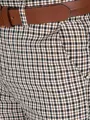 Elegantné kárované chinos nohavice pre pánov skl.39
