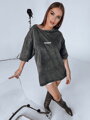 T-shirt damski CLASSICAL grafitowy Dstreet RY2632