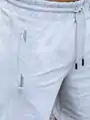 Svetlošedé pánske šortky Dstreet SX2186