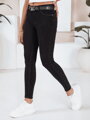 Dámske nohavice BLACKIN typu skinny čierne UY2221