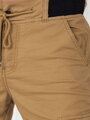 Pánske khaki cargo nohavice Dstreet UX4176