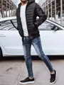 Trendová čierna bunda pre pánov