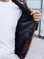 Senzačná čierna bunda pre pánov.
