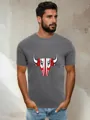 Pánske tmavo-sivé tričko
