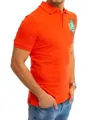 Výrazné červené pánske POLO tričko.
