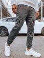 Pánske svetlošedé tepláky Dstreet UX4281