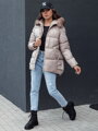 Dámska bunda STELLAR béžová Dstreet TY4494