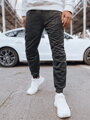 Pánske tmavošedé tepláky Dstreet UX4282