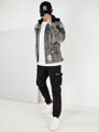 Čierne pánske jogger nohavice Dstreet UX4205