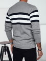 Pánsky sivý sveter Dstreet WX2249