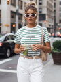 T-shirt damski TUMULS biały Dstreet RY2573