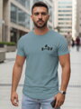 Bedrucktes Feuerwehr-T-Shirt mit Totenkopf für Männer NX054R