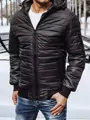 Trendová čierna bunda pre pánov