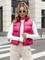 Fuksiová dámska športová vesta RASBERRY BUSH TY3808