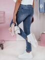 Dámske rifľové nohavice skinny BLUESTYL tmavomodré UY2368