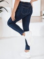 Dámske rifle skinny tmavomodré UY2772