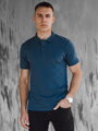 Pánske polo tričko modré Dstreet PX0603