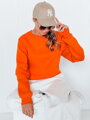 Oranžová dámska mikina FASHION II BY0317