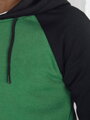 Pánska basic mikina s kapucňou zelená Dstreet BX5895