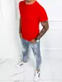 Štýlové červené tričko
