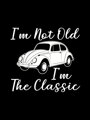 Bedrucktes Herren-T-Shirt I'm Not Old schwarz Dstreet NX050R