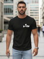 Bedrucktes Feuerwehr-T-Shirt mit Totenkopf für Männer NX054R