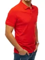 Pánske polo tričko červené Dstreet PX0331