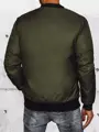 Štýlová zelená bomber bunda